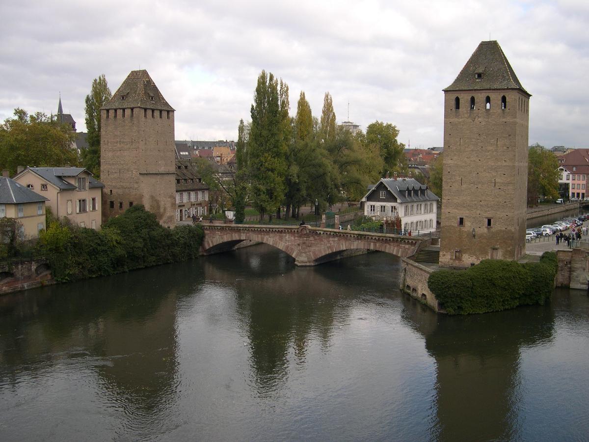 Ponts couverts - Strasbourg, Bas-Rhin (67), Alsace, France 