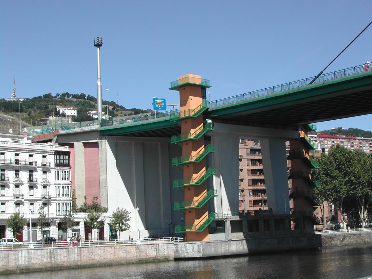 Puente de los Príncipes de España, Bilbao, Pays Basque, Espagne 