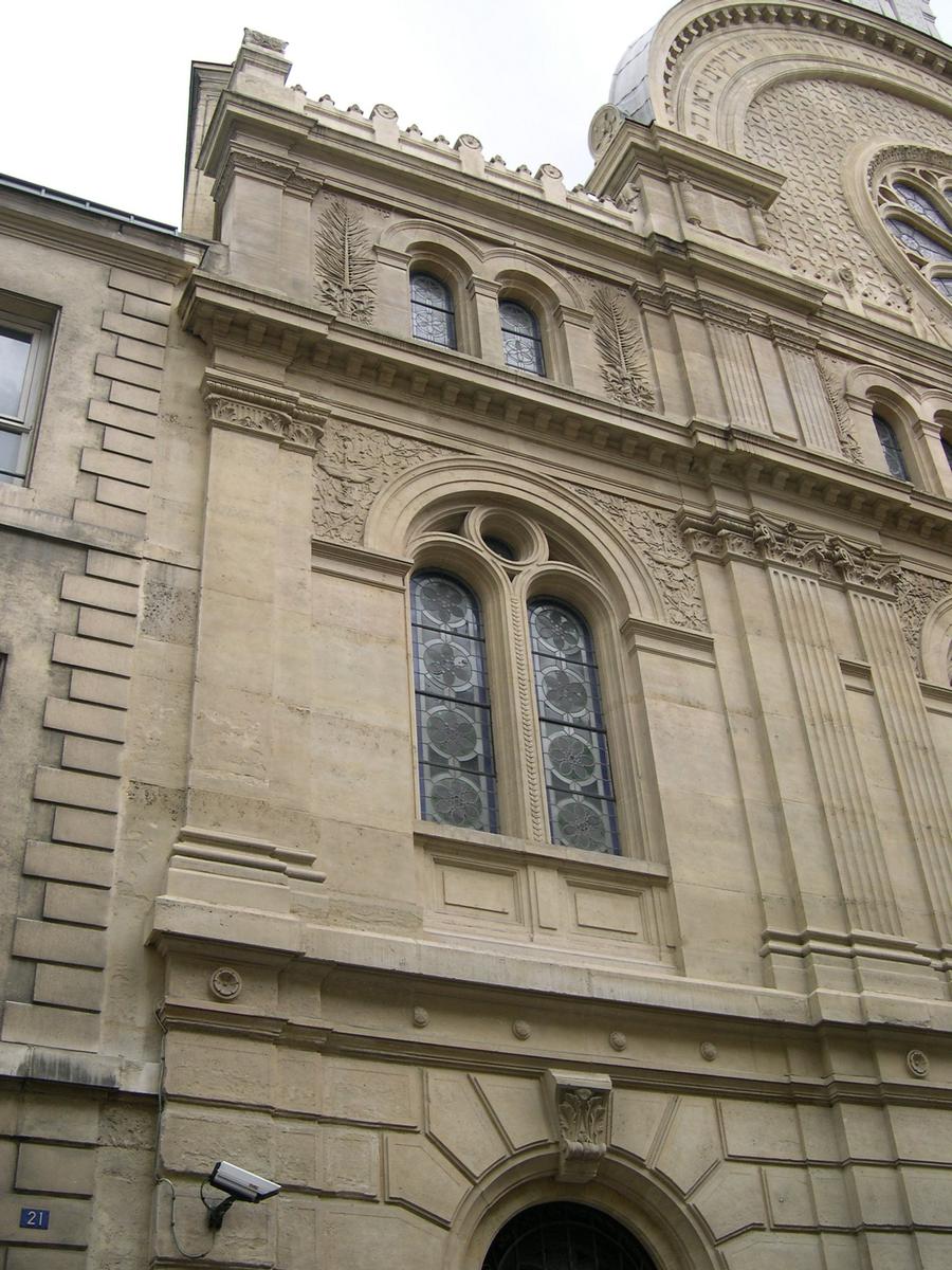 Synagogue Rue des Tournelles - 4ème arrondissement, Paris, Ile de France, France 