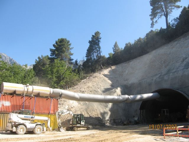 Tunnel de Bocognano 