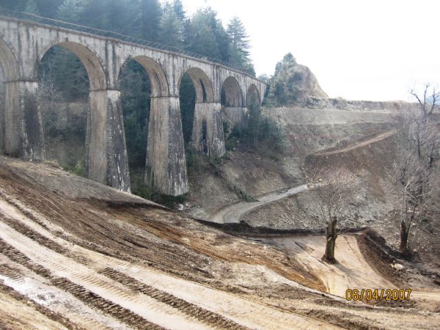 Talbrücke Bocognano 