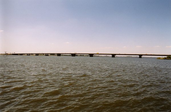 Hollandsch Diep Highway bridge picture taken from the northbank 