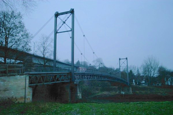 Fuß- und Radwegbrücke Marbach 
