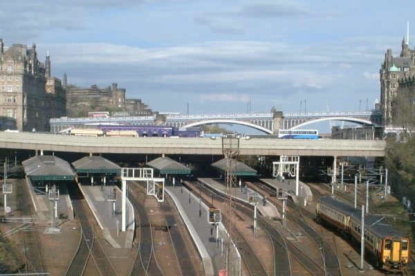 Waverley Bridge & North Bridge, Edinburgh 
