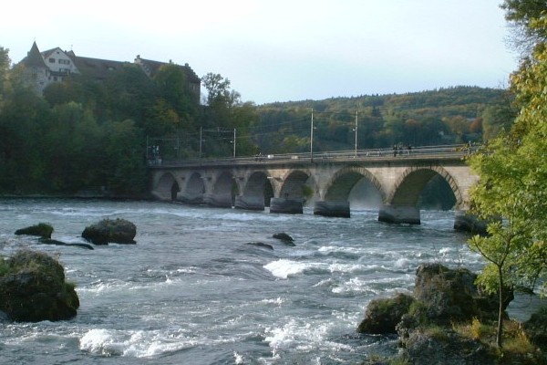 SBB-Brücke am Rheinfall 