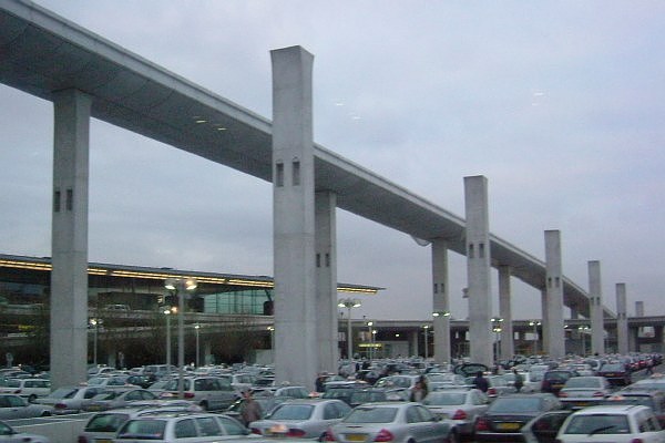 Viaduc d'accès, Aéroport Charles de Gaulle, Roissy/Paris 