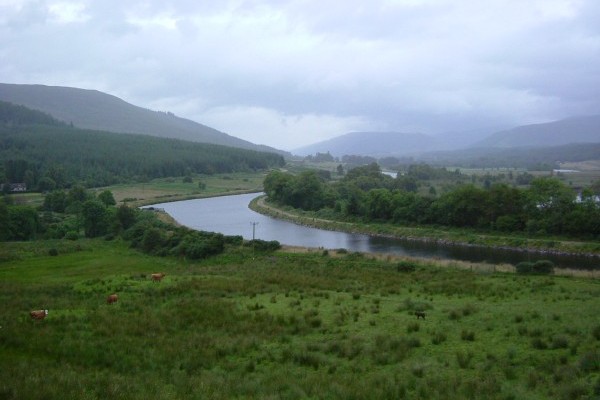 Caledonian Canal bei Strone 