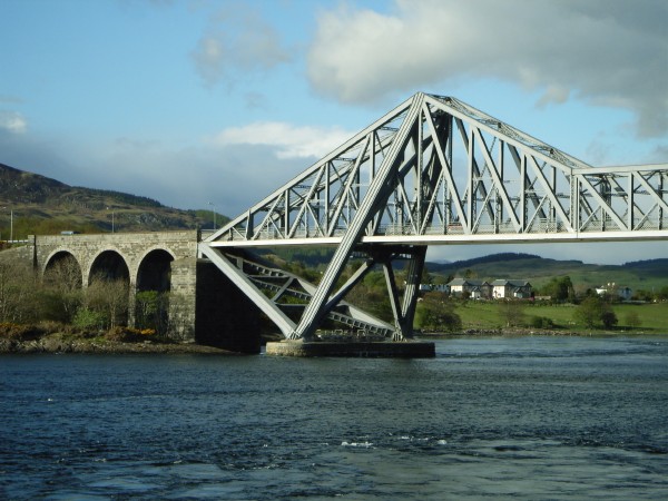 Connel Bridge spanning the Falls of Lora 