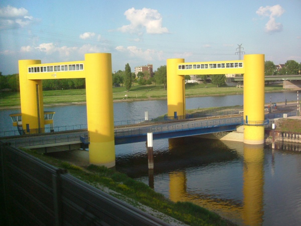 Hubbrücke Mannheimer Hafen 