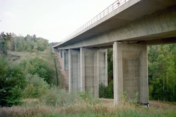 Autobahn A4 – Talbrücke Zeitzgrund 