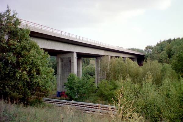 Autobahn A4 – Talbrücke Zeitzgrund 