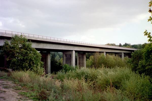 Autobahn A4.Talbrücke Zeitzgrund 