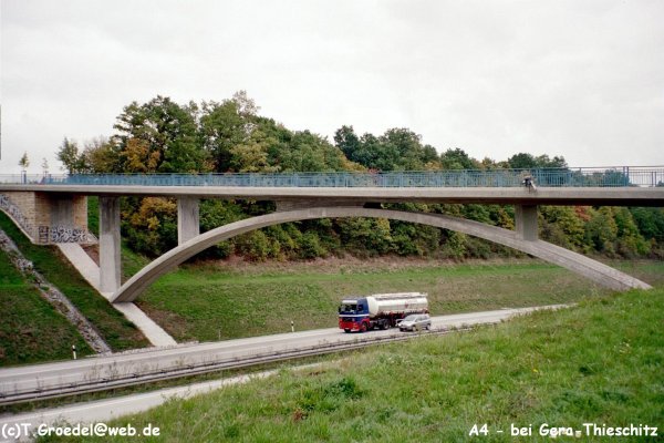Autobahn A4 – Autobahnüberführung Hartmannsdorferweg, Gera-Thieschitz 