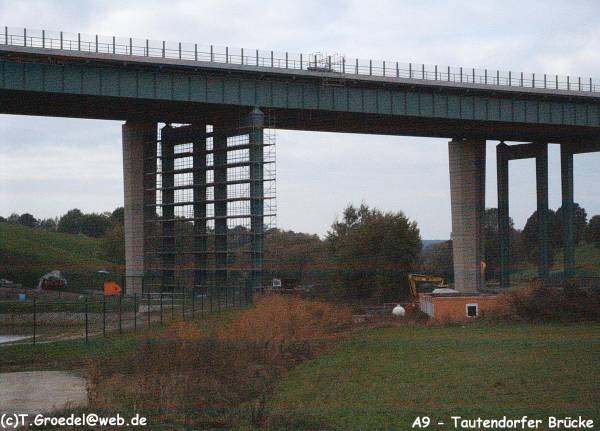 Autobahn A9 – Talbrücke Tautendorf 