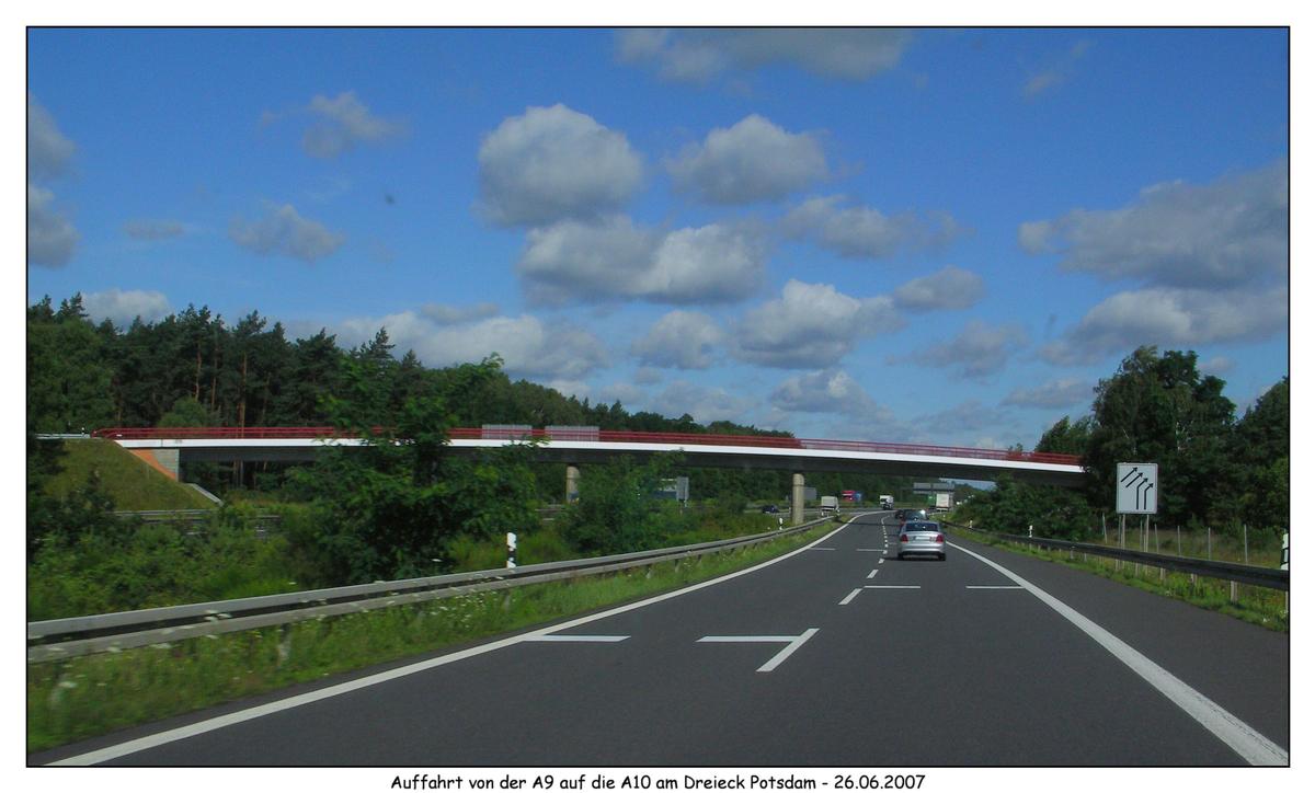 Autobahn A9/A10 - Dreieck Potsdam 
