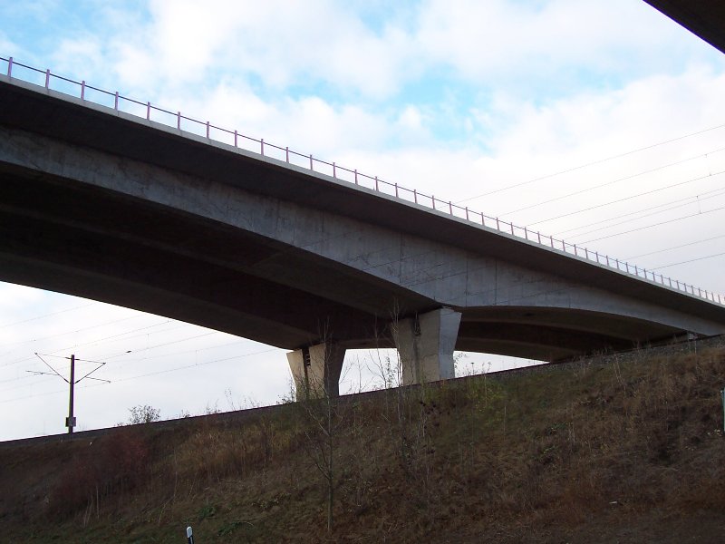 Pont autoroutier sur l'Apfelstädt 
