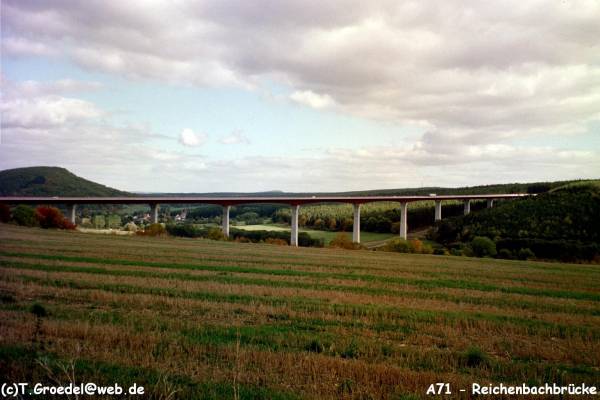 Autobahn A71
Talbrücke Reichenbach 