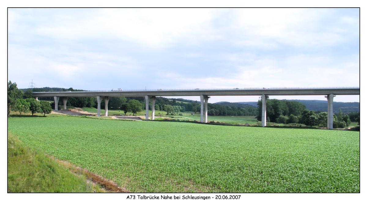 Autobahn A73 - Nahetal Viaduct 