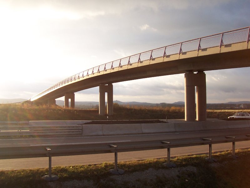 Overpass over the A71 near Anstadt 