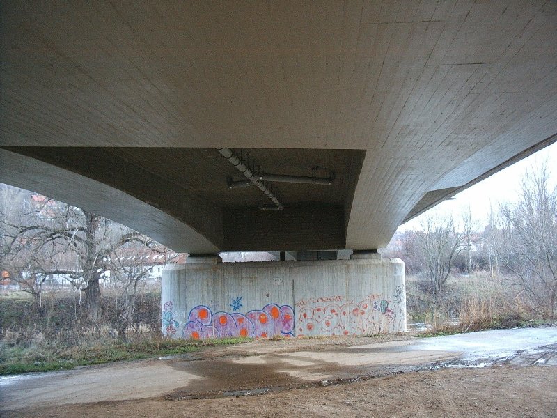 Bridge at Alte Lobedaerstrasse, Jena 