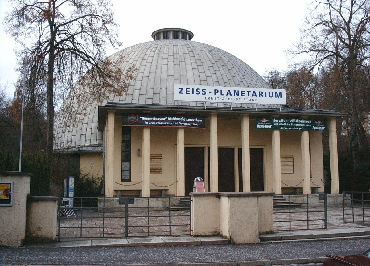 Planetarium, Planetariumsstrasse, Jena 