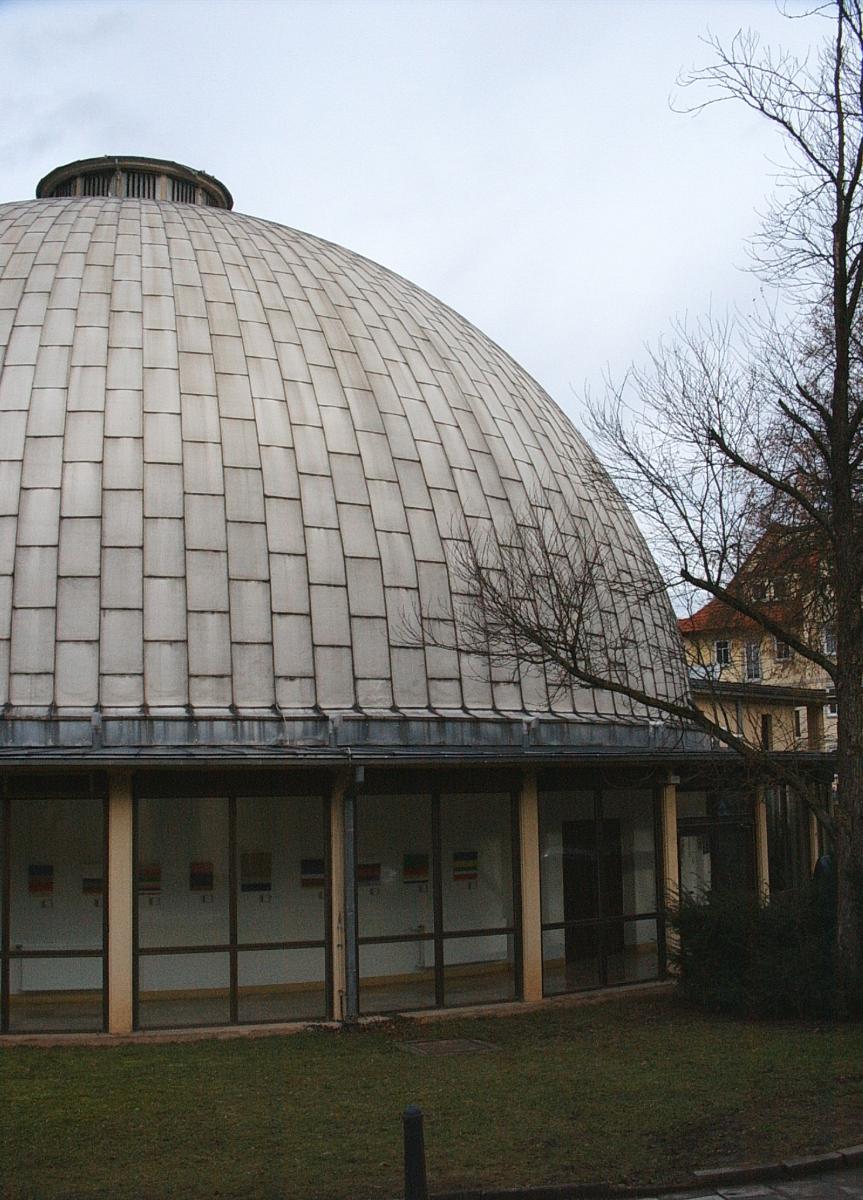 Planetarium, Planetariumsstrasse, Jena 