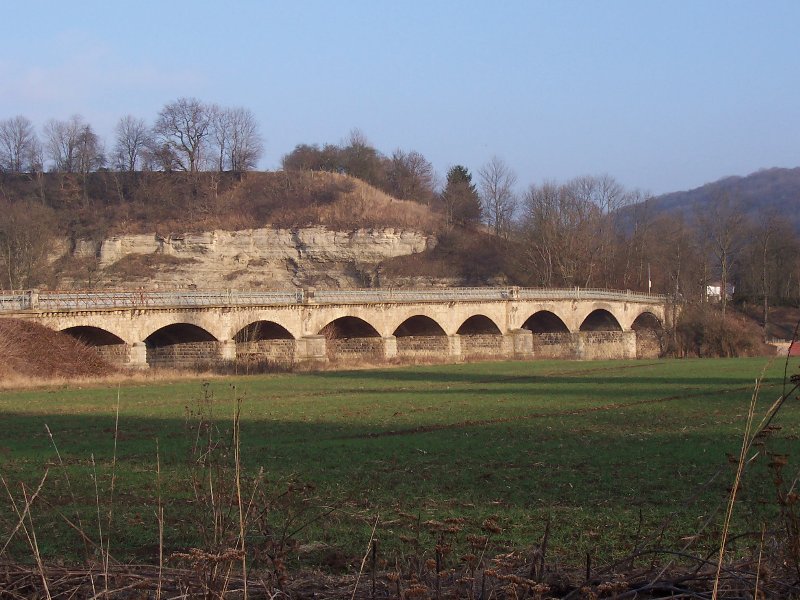 Saalebrücke Langefeld-Saaleck von Saaleck 