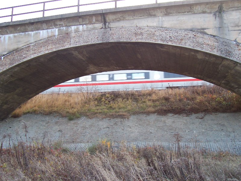 Bridges at the railroad triangle in Grossheringen 