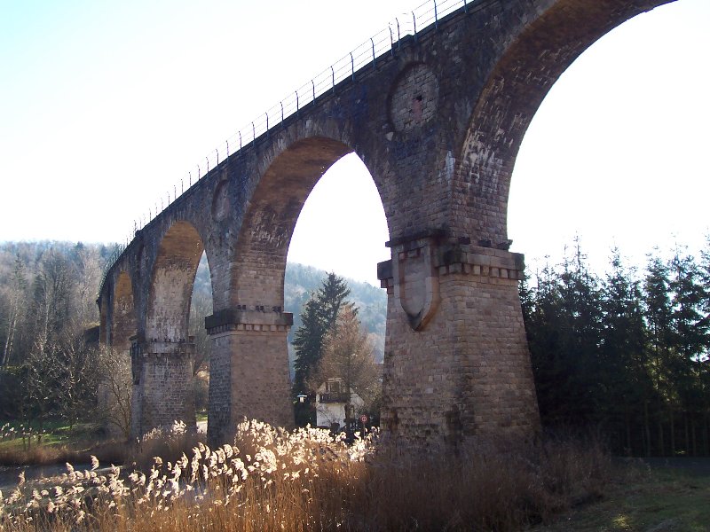 Eisenbahnviadukt in Sonneberg-West 