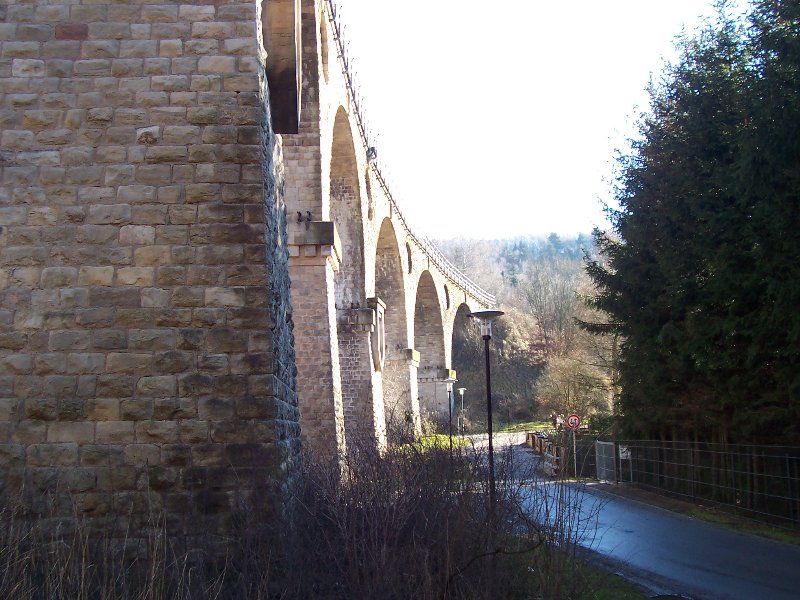 Eisenbahnviadukt in Sonneberg-West 