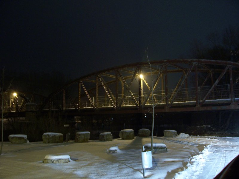 Karl-Alexander-Brücke bei Nacht 