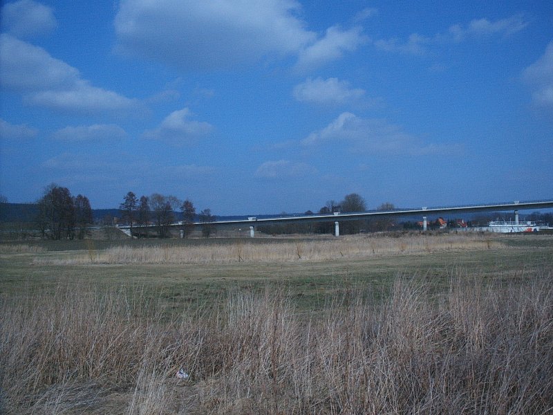 Pont de la B281 à l'ouest de Neustadt, Thuringe 