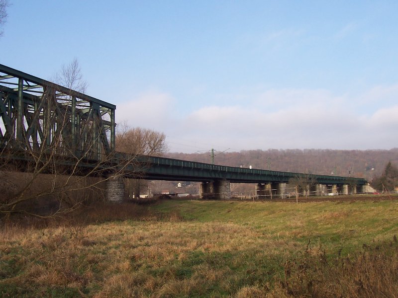 Brücke der Saaletalbahn 