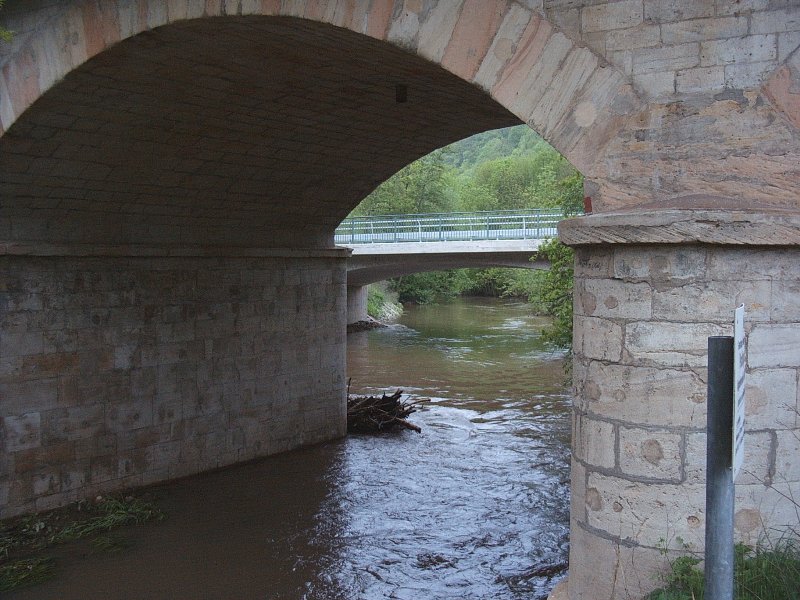 Pont ferroviaire sur l'Ilm, Oberneusulza 