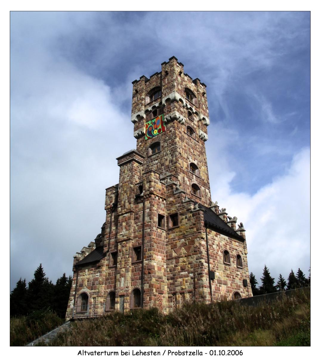 Altvaterturm, Lehesten 