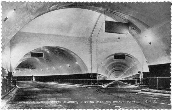 Queensway TunnelSource: Postcard 