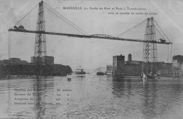 Transbordeur de Marseille. 