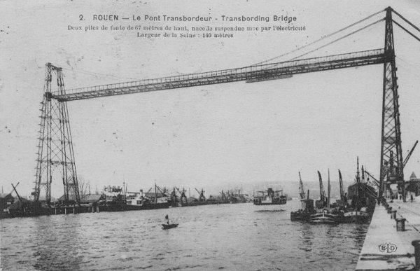 Structurae [en]: Rouen Transporter Bridge