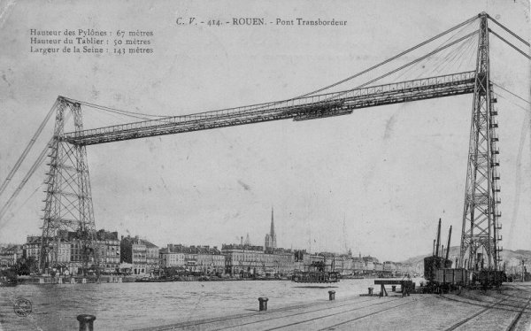 Pont transbordeur de Rouen (Rouen, 1898) | Structurae