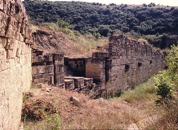Amphipolis fortification walls 