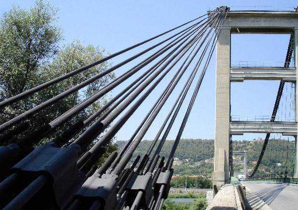 Hängebrücke Le Teil 