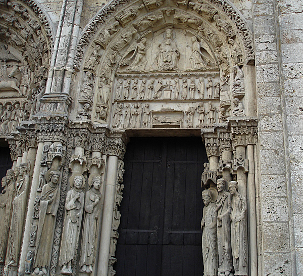 Notre-Dame de Chartres. Portail principal 