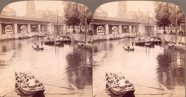Rotterdam Cathedral — Stereoscopic view around 1894 