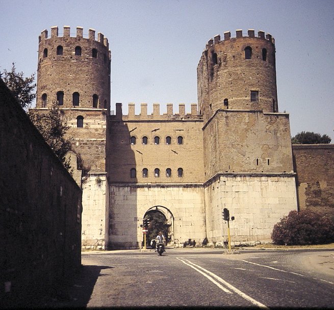 Porta San Sebastiano, Rome. (Porta Appia) 