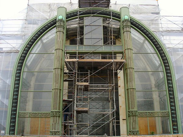 National Museum of Natural History, Paris. Restoration of the tropical greenhouse 
