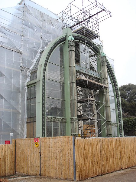 National Museum of Natural History, Paris. Restoration of the tropical greenhouse 