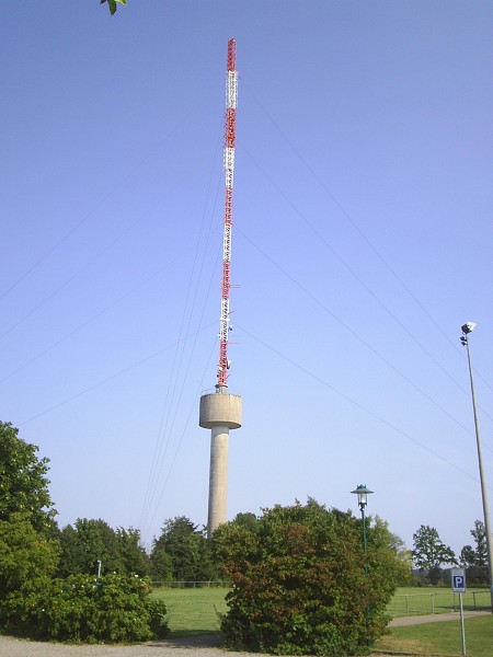 UKW- und TV-Sendeturm des SWRs in Waldenburg (Württemberg) 