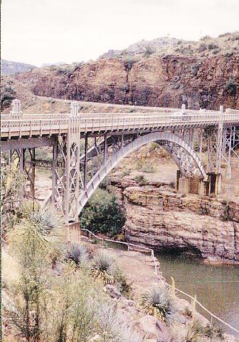 Salt River Canyon Bridge (Old Apache Bridge) 