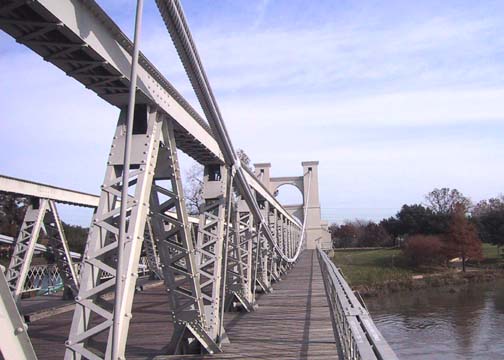 Hängebrücke Waco, Texas 