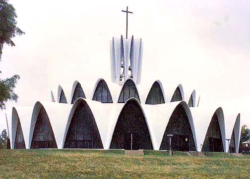 Priory of St. Mary and St. Louis, Creve Coeur, Missouri, HOK, 1962 